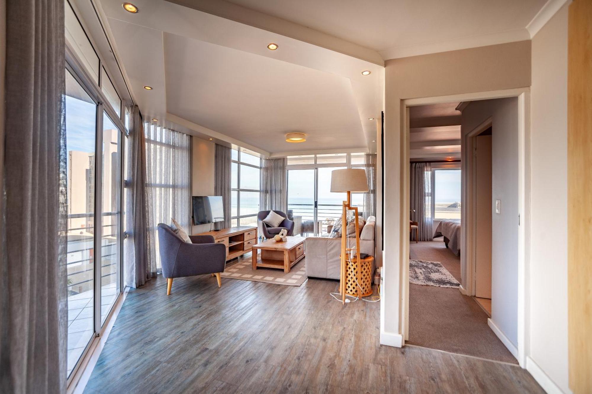 Luxury Ocean View Beachfront 2 Bed Apartment -206 The Waves, Blouberg, Cape Town Bloubergstrand Exterior foto